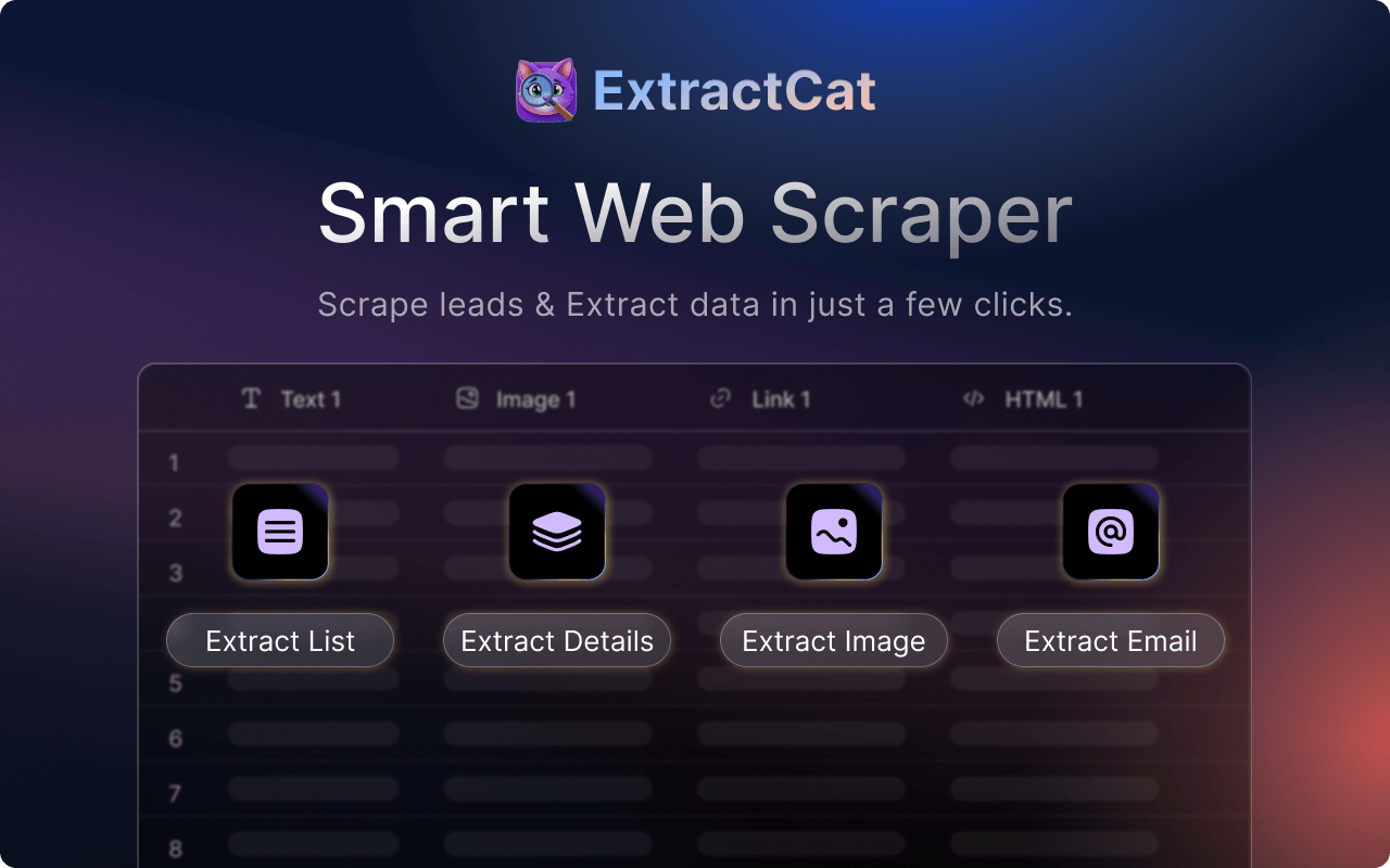 Extract List Feature Demo